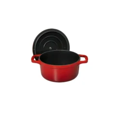 CHASSEUR Mini Cocotte en Fonte Ronde 14 cm Rubis* Cocotte En Fonte