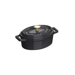 STAUB Mini Cocotte ovale 11 cm fonte Noir* Cocotte En Fonte
