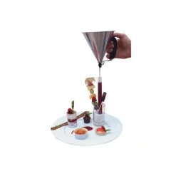 DE BUYER Mini Entonnoir à Piston Vert Inox KWIK* Entonnoir À Piston