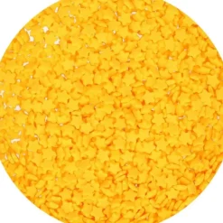 FUNCAKES Mini Etoiles Jaunes en sucre 60 g* Décoration Comestible