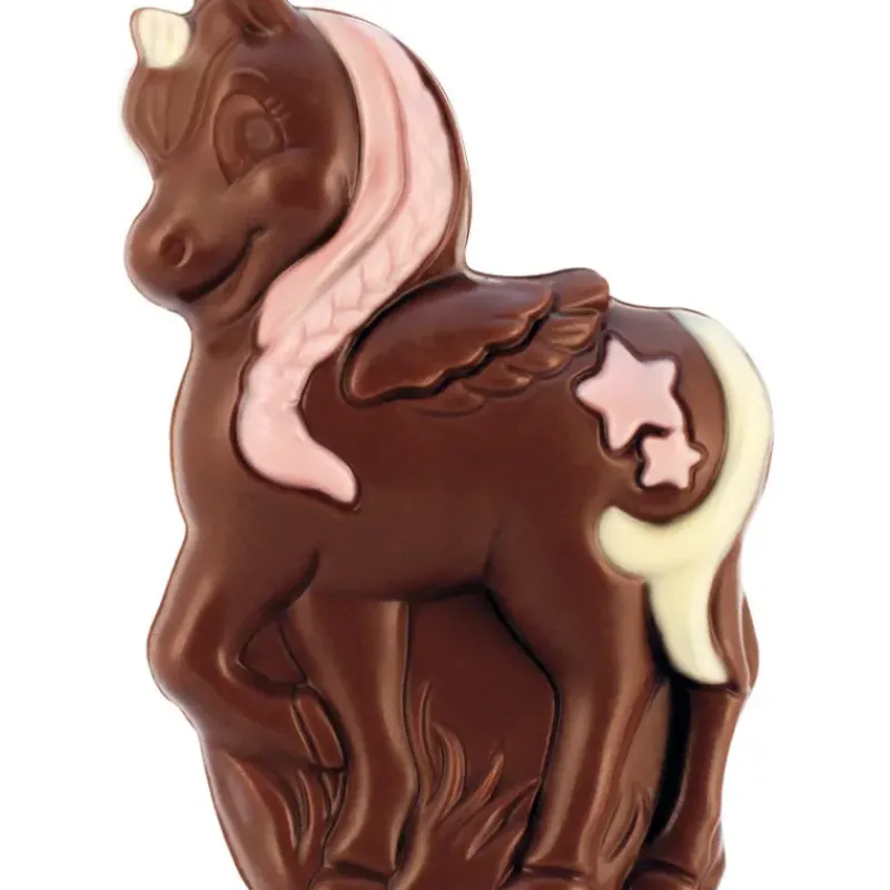 ABTEY Mini Licornes Décorées Chocolat Lait et Blanc 17g x30* Confiserie