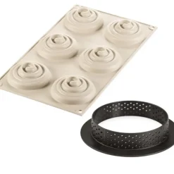 SILIKOMART 3D DESIGN Mini Moule Silicone Tartelette Twist* Moule Silicone|Moules À Gâteaux