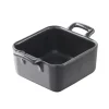 REVOL Mini Ramequin Carré Noir 7x7 cm Belle Cuisine* Servir, Présenter