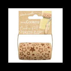 SCRAPCOOKING Mini Rouleau à Pâtisserie Empreinte Etoile 7 cm* Ustensiles Pâtisserie