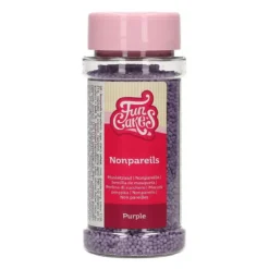 FUNCAKES Mini-Billes Violettes 80 g* Décoration Comestible