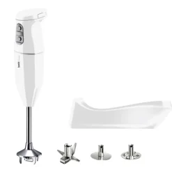 BAMIX Mixeur Plongeant Sans Fil Cordless Blanc* Mixeur Plongeant
