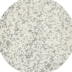 FUNCAKES Mélange Mini-Billes Argentées et Blanches 80 g* Décoration Comestible