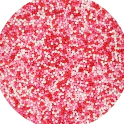 FUNCAKES Mélange Mini-billes rouges, roses et blanches 80 g* Décoration Comestible