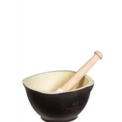 EMILE HENRY Mortier Pilon Céramique Fusain Ø 14 cm* Pilon Et Casse-noix