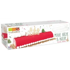 SCRAPCOOKING Moule à Bûche avec insert plastique -* Moules À Gâteaux