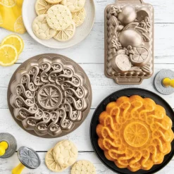 NORDIC WARE Moule à Cake Citron Toffee* Moule Anti-adhésif|Moules À Gâteaux