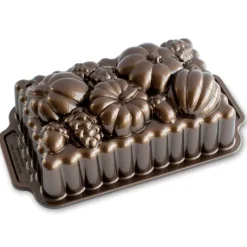 NORDIC WARE Moule à Cake Citrouille Bronze* Moule Anti-adhésif|Moules À Gâteaux