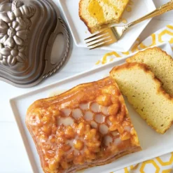 NORDIC WARE Moule à Cake Fleurs et Abeilles Toffee* Moule Anti-adhésif|Moules À Gâteaux