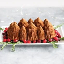 NORDIC WARE Moule à Cake Forêt de Sapins Silver* Moule Anti-adhésif|Moules À Gâteaux