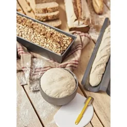 DE BUYER Moule à Cake Plié Anti Adhésif 25 x 10 cm x H 7 cm* Moule Anti-adhésif|Moules À Gâteaux