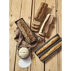 DE BUYER Moule à Cake Plié Anti Adhésif 30 x 10,8 cm x H 7 cm* Moule Anti-adhésif|Moules À Gâteaux