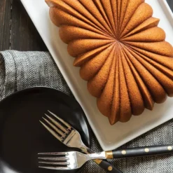 NORDIC WARE Moule à Cake Plissé Gold* Moules À Gâteaux|Moule Anti-adhésif