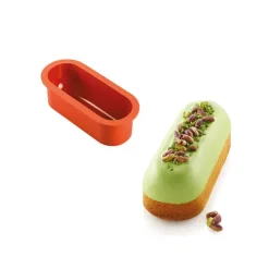 SILIKOMART Moule à Cake Silicone Hermé 190 x 70 x h57 mm Professional* Moule Silicone