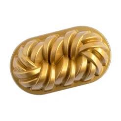 NORDIC WARE Moule à Cake Torsadé Gold* Moule Anti-adhésif|Moules À Gâteaux