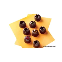 EASY CHOC Moule à Chocolat 15 Boules - Silicone Spécial Chocolat* Moules À Chocolat|Moule Silicone