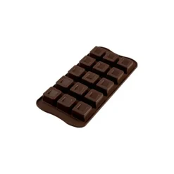 EASY CHOC Moule à Chocolat 15 Carrés - Silicone Spécial Chocolat* Moules À Chocolat|Moule Silicone
