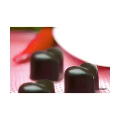 EASY CHOC Moule à Chocolat 15 Coeurs - Silicone Spécial Chocolat* Moules À Chocolat|Moule Silicone
