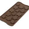 SILIKOMART Moule à Chocolat 14 Flocons Easy Choc - Silicone Spécial Chocolat* Moules À Chocolat|Moule Silicone