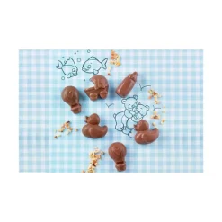 EASY CHOC Moule à Chocolat 12 Sujets Bébé - Silicone Spécial Chocolat* Moules À Chocolat|Moule Silicone