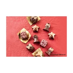 SILIKOMART Moule à Chocolat 12 Sujets Noël Easy Choc - Silicone Spécial Chocolat* Moules À Chocolat|Moule Silicone