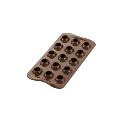 EASY CHOC Moule à Chocolat 15 Truffes - Silicone Spécial Chocolat* Moules À Chocolat|Moule Silicone