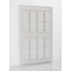 BARRY Moule à Chocolat Tablette Goûter 10 x 3 cm (x8)* Moules À Chocolat