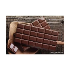 EASY CHOC Moule à Chocolat Tablette Classique - Silicone Spécial Chocolat* Moules À Chocolat|Moule Silicone