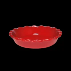 EMILE HENRY Moule à Clafoutis en Céramique Ø 26 cm Grand Cru* Plat De Cuisson|Moules À Gâteaux