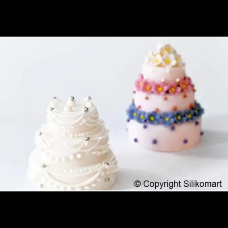 MALLARD FERRIERE Moule 6 Dômes à Etages en silicone* Moule Silicone|Moules À Gâteaux