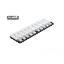 SILIKOMART Moule à glace silicone 10 barres rectangles avec bâtonnets* Moule Silicone