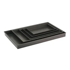 GOBEL Moule à Génoise 35 x 25 cm H 5 cm Anti-adhrérent* Caisse À Génoise|Moule Anti-adhésif