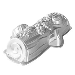 NORDIC WARE Moule à Gâteau Bûche de Noël Silver* Moule Anti-adhésif|Moules À Gâteaux