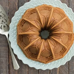 NORDIC WARE Moule à Gâteau Bundt Cathédrale Silver* Moule Anti-adhésif|Moules À Gâteaux