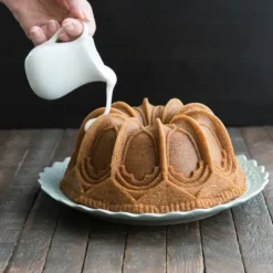 NORDIC WARE Moule à Gâteau Bundt Cathédrale Silver* Moule Anti-adhésif|Moules À Gâteaux