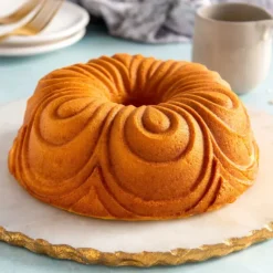 NORDIC WARE Moule à Gâteau Bundt Chiffon Royal Gold* Moule Anti-adhésif|Moules À Gâteaux