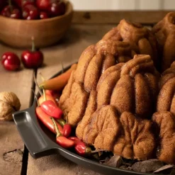 NORDIC WARE Moule à Gâteau Bundt Citrouille Bronze* Moule Anti-adhésif|Moules À Gâteaux