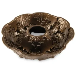 NORDIC WARE Moule à Gâteau Bundt Couronne d'Automne Bronze* Moule Anti-adhésif|Moules À Gâteaux