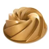 NORDIC WARE Moule à Gâteau Bundt Héritage 2,5 L Gold* Moule Anti-adhésif|Moules À Gâteaux