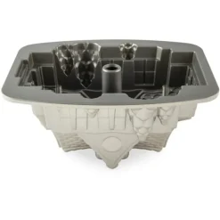 NORDIC WARE Moule à Gâteau Bundt Maison Silver* Moule Anti-adhésif|Moules À Gâteaux