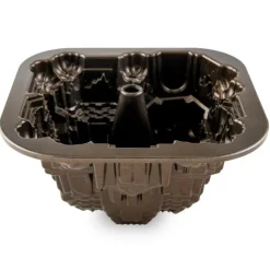 NORDIC WARE Moule à Gâteau Bundt Maison Hantée Bronze* Moule Anti-adhésif|Moules À Gâteaux