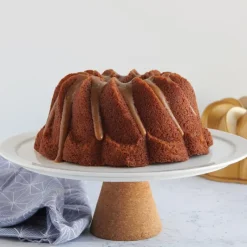 NORDIC WARE Moule à Gâteau Bundt Pirouette Gold* Moule Anti-adhésif|Moules À Gâteaux
