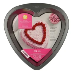 WILTON Moule à Gâteau Coeur 22,8 cm x H 5,8 cm* Moules À Gâteaux