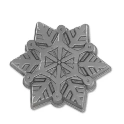 NORDIC WARE Moule à Gâteau Cristaux de Neige Silver* Moule Anti-adhésif|Moules À Gâteaux