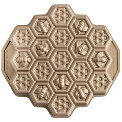 NORDIC WARE Moule à Gâteau Nid d'Abeilles Toffee* Moule Anti-adhésif|Moules À Gâteaux