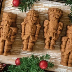 NORDIC WARE Moule à Gâteaux Casse-Noisettes (x4) Silver* Moule Anti-adhésif|Moules À Gâteaux